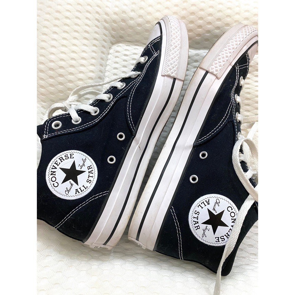 Converse Chuck Taylor All Star High Street Mens 11 Black Mid Top Shoes A00811F